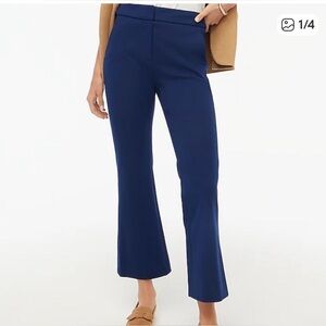 J Crew Kelsey pants navy blue 6 NWT